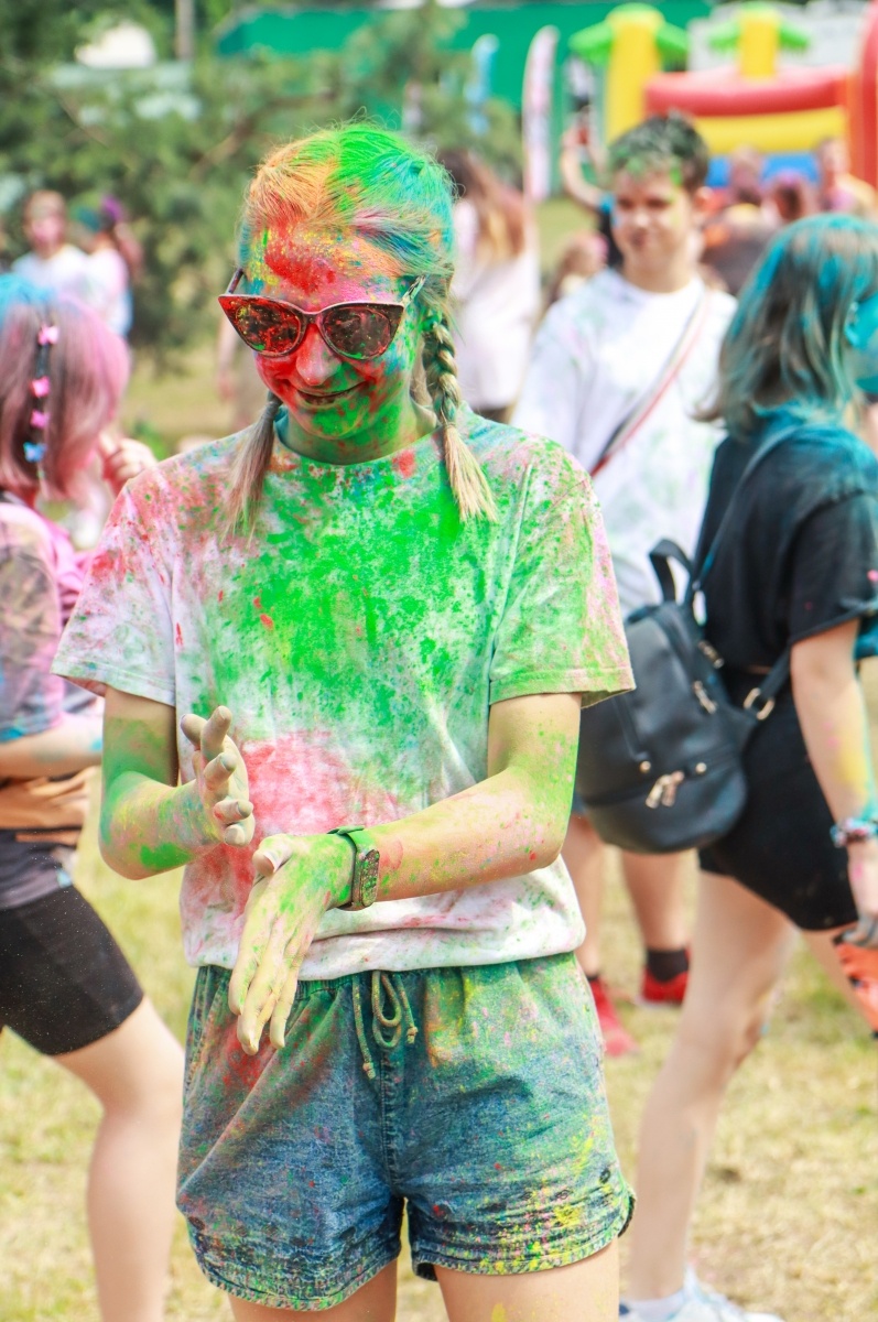 Zdjęcie w galerii na portalu naszraciborz.pl: Raciborzanie zanurkowali w kolorach. Poszukajcie się w galerii [FOTO] wiadomości z regionu