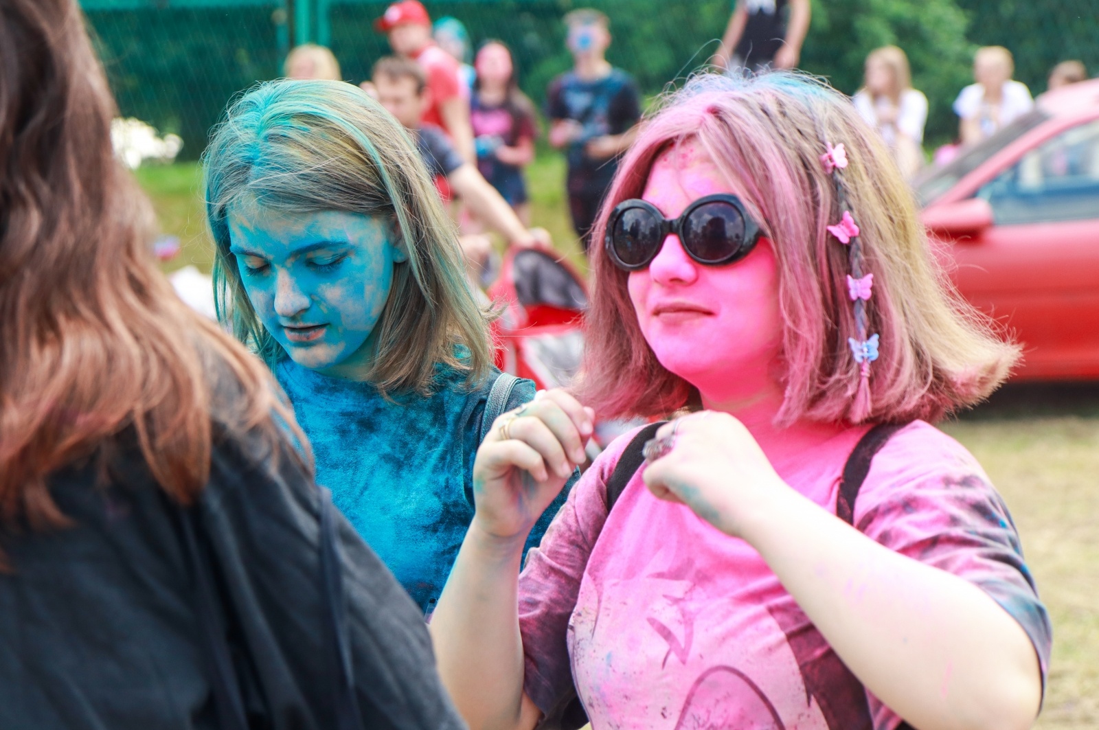 Zdjęcie w galerii na portalu naszraciborz.pl: Raciborzanie zanurkowali w kolorach. Poszukajcie się w galerii [FOTO] wiadomości z regionu