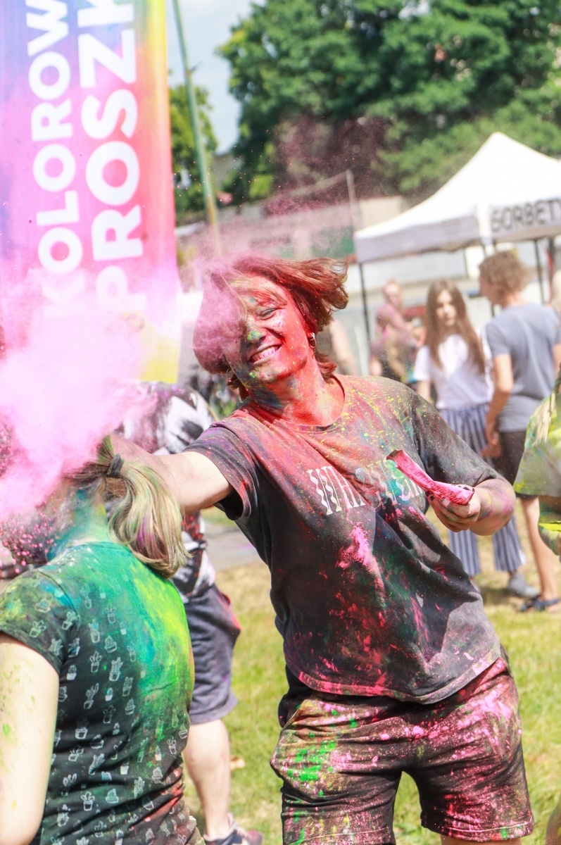 Zdjęcie w galerii na portalu naszraciborz.pl: Raciborzanie zanurkowali w kolorach. Poszukajcie się w galerii [FOTO] wiadomości z regionu