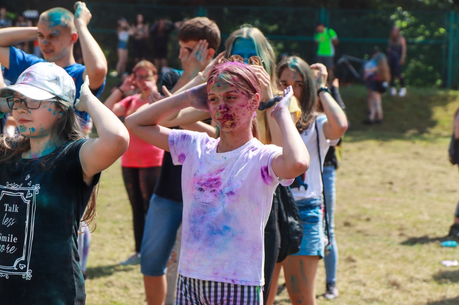 Zdjęcie w galerii na portalu naszraciborz.pl: Raciborzanie zanurkowali w kolorach. Poszukajcie się w galerii [FOTO] wiadomości z regionu