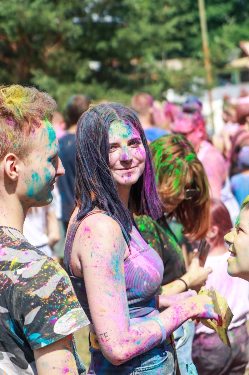Zdjęcie w galerii na portalu naszraciborz.pl: Raciborzanie zanurkowali w kolorach. Poszukajcie się w galerii [FOTO] wiadomości z regionu