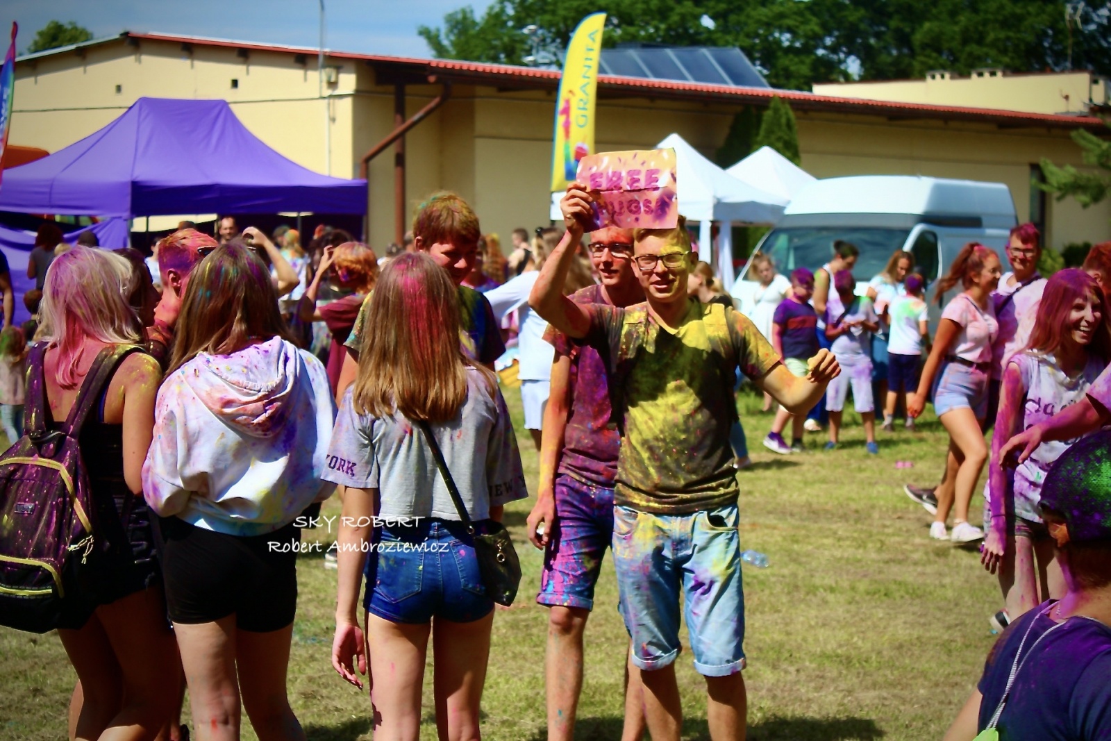 Zdjęcie w galerii na portalu naszraciborz.pl: Raciborzanie zanurkowali w kolorach. Poszukajcie się w galerii [FOTO] wiadomości z regionu