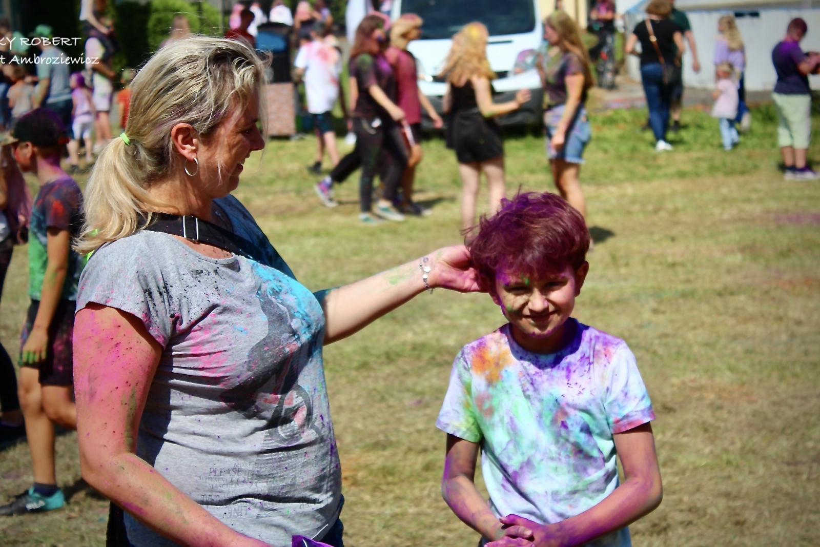 Zdjęcie w galerii na portalu naszraciborz.pl: Raciborzanie zanurkowali w kolorach. Poszukajcie się w galerii [FOTO] wiadomości z regionu