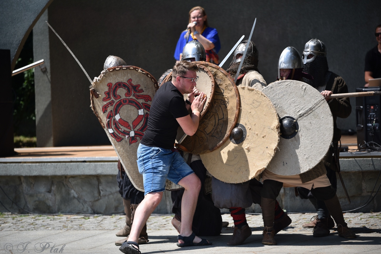 Zdjęcie w galerii na portalu naszraciborz.pl: Festiwal Górnej Odry przeniósł się do parku m. Roth wiadomości z regionu