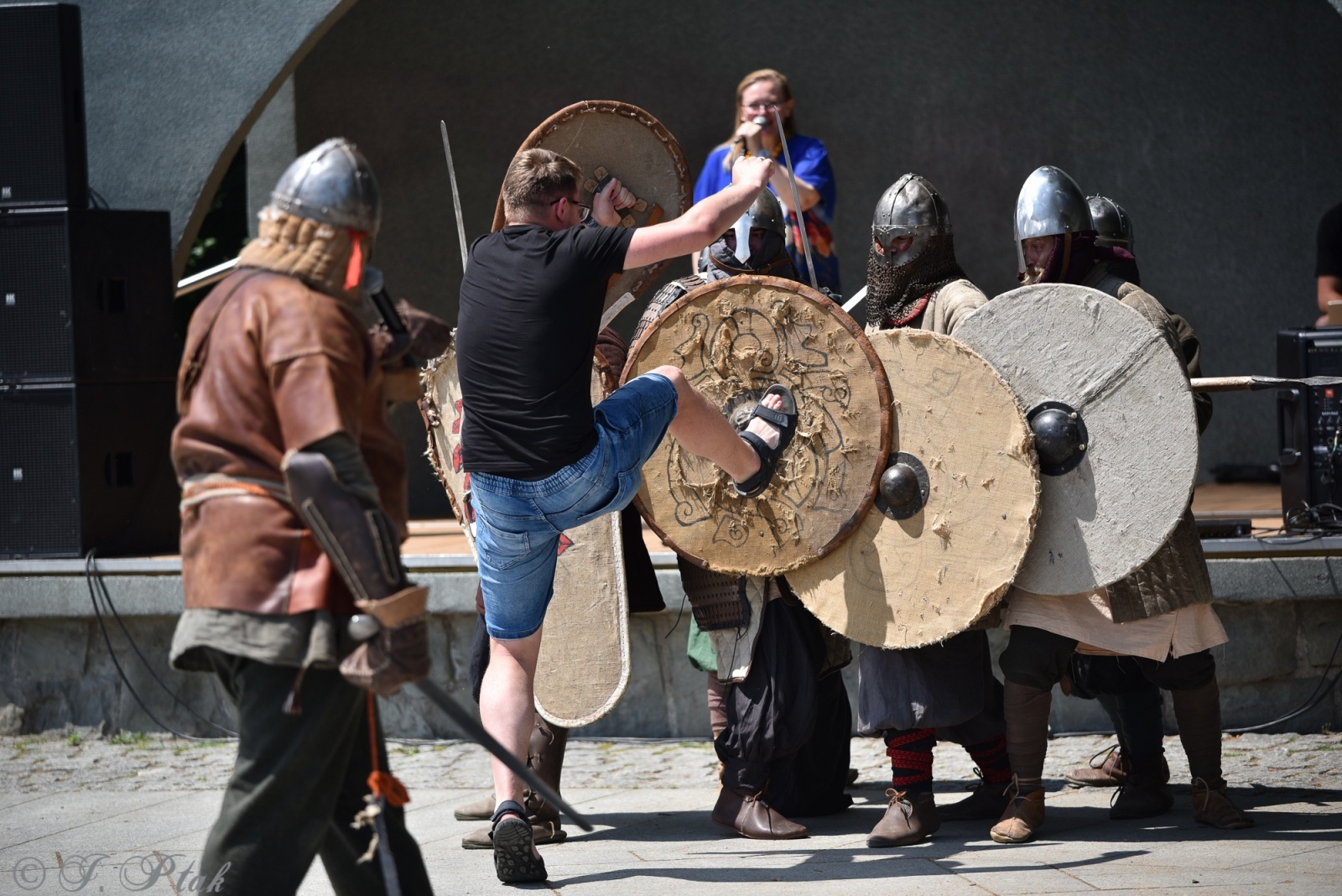 Zdjęcie w galerii na portalu naszraciborz.pl: Festiwal Górnej Odry przeniósł się do parku m. Roth wiadomości z regionu