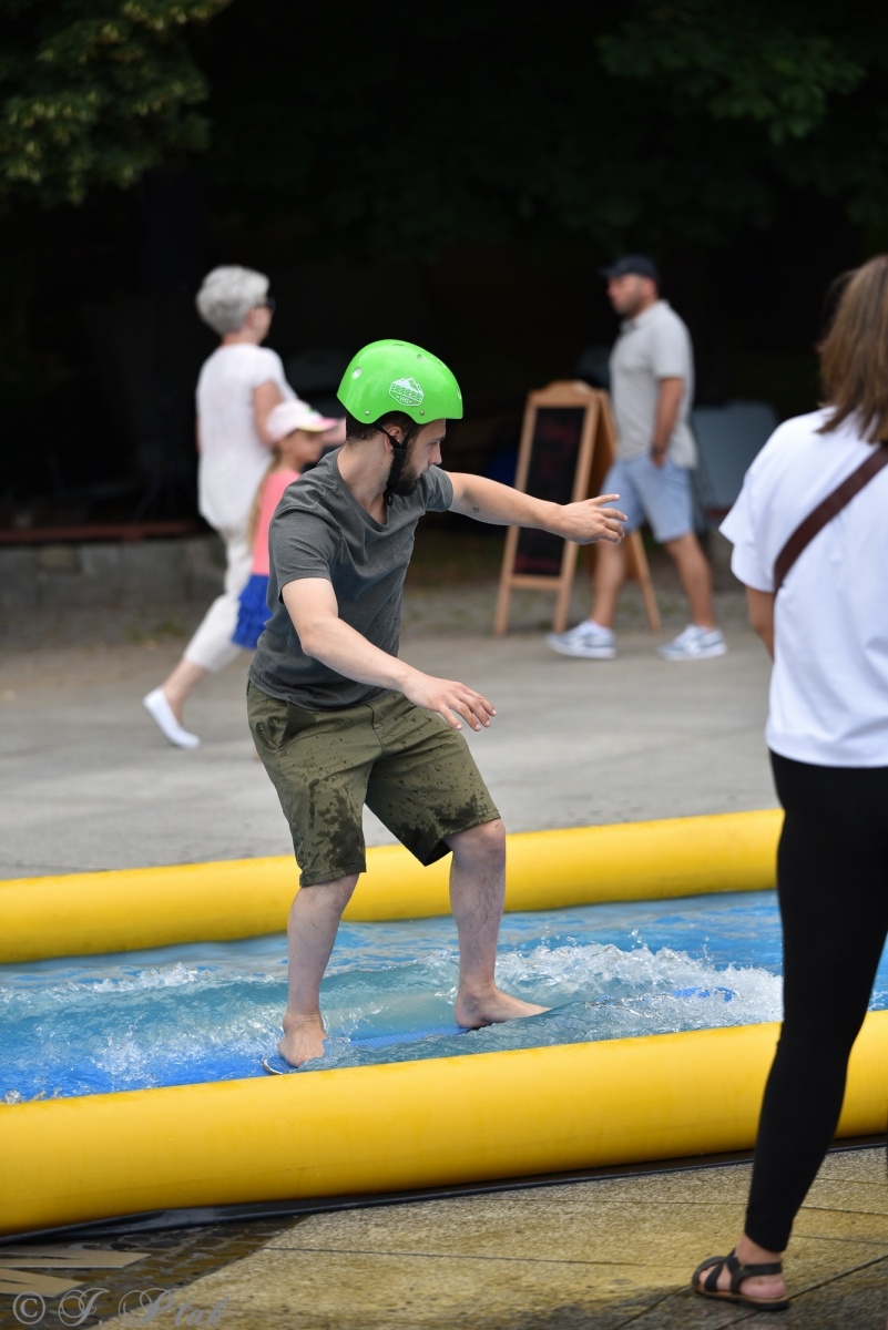 Zdjęcie w galerii na portalu naszraciborz.pl: Festiwal Górnej Odry przeniósł się do parku m. Roth wiadomości z regionu