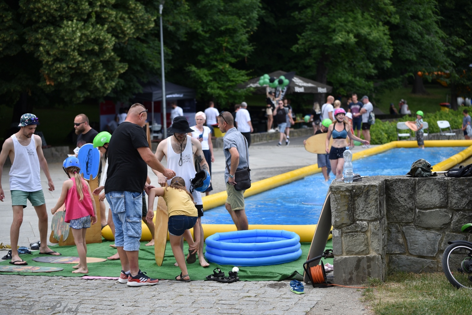 Zdjęcie w galerii na portalu naszraciborz.pl: Festiwal Górnej Odry przeniósł się do parku m. Roth wiadomości z regionu