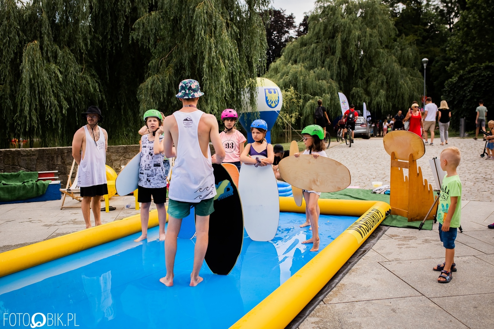 Zdjęcie w galerii na portalu naszraciborz.pl: Festiwal Górnej Odry przeniósł się do parku m. Roth wiadomości z regionu