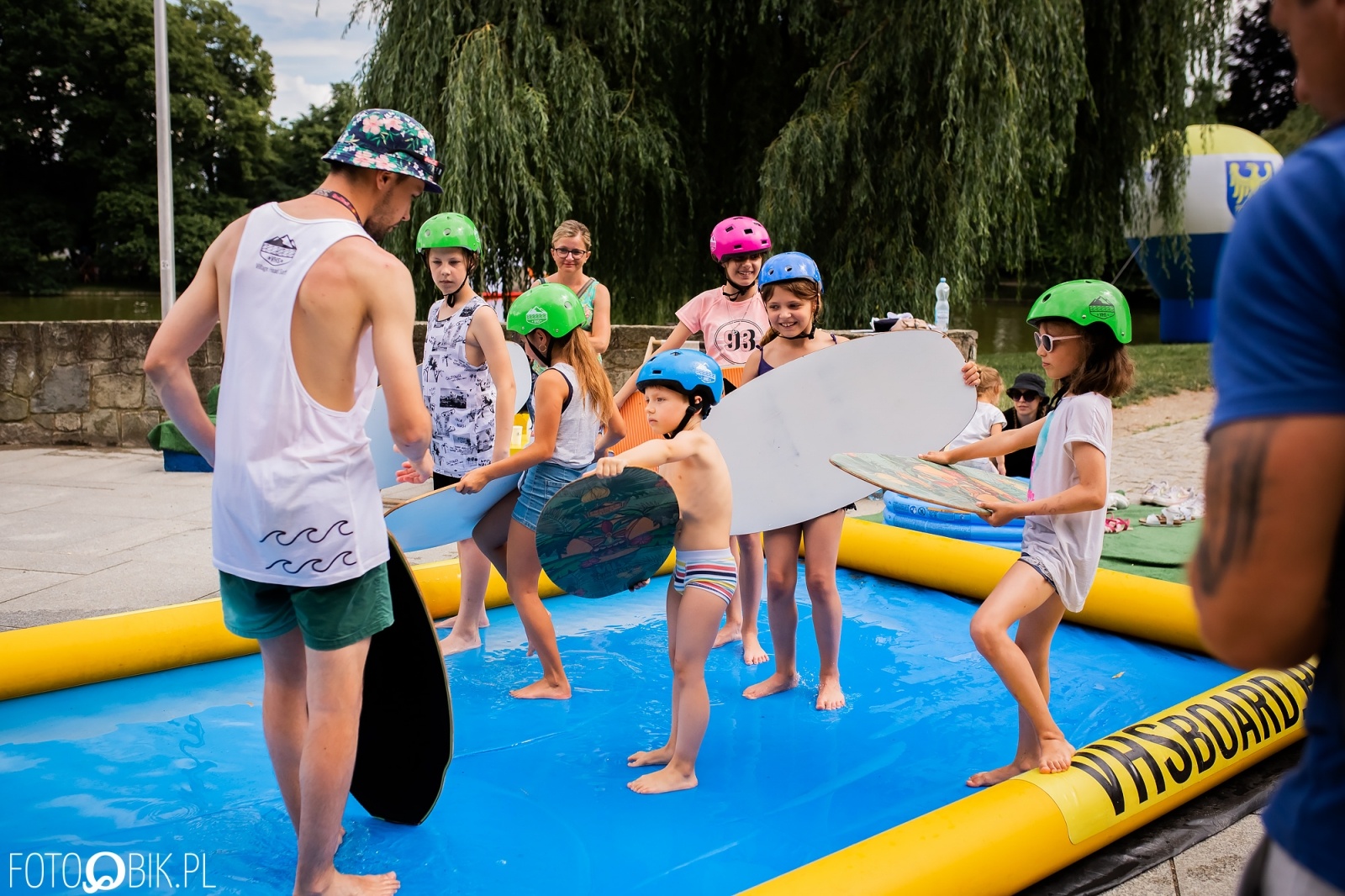 Zdjęcie w galerii na portalu naszraciborz.pl: Festiwal Górnej Odry przeniósł się do parku m. Roth wiadomości z regionu