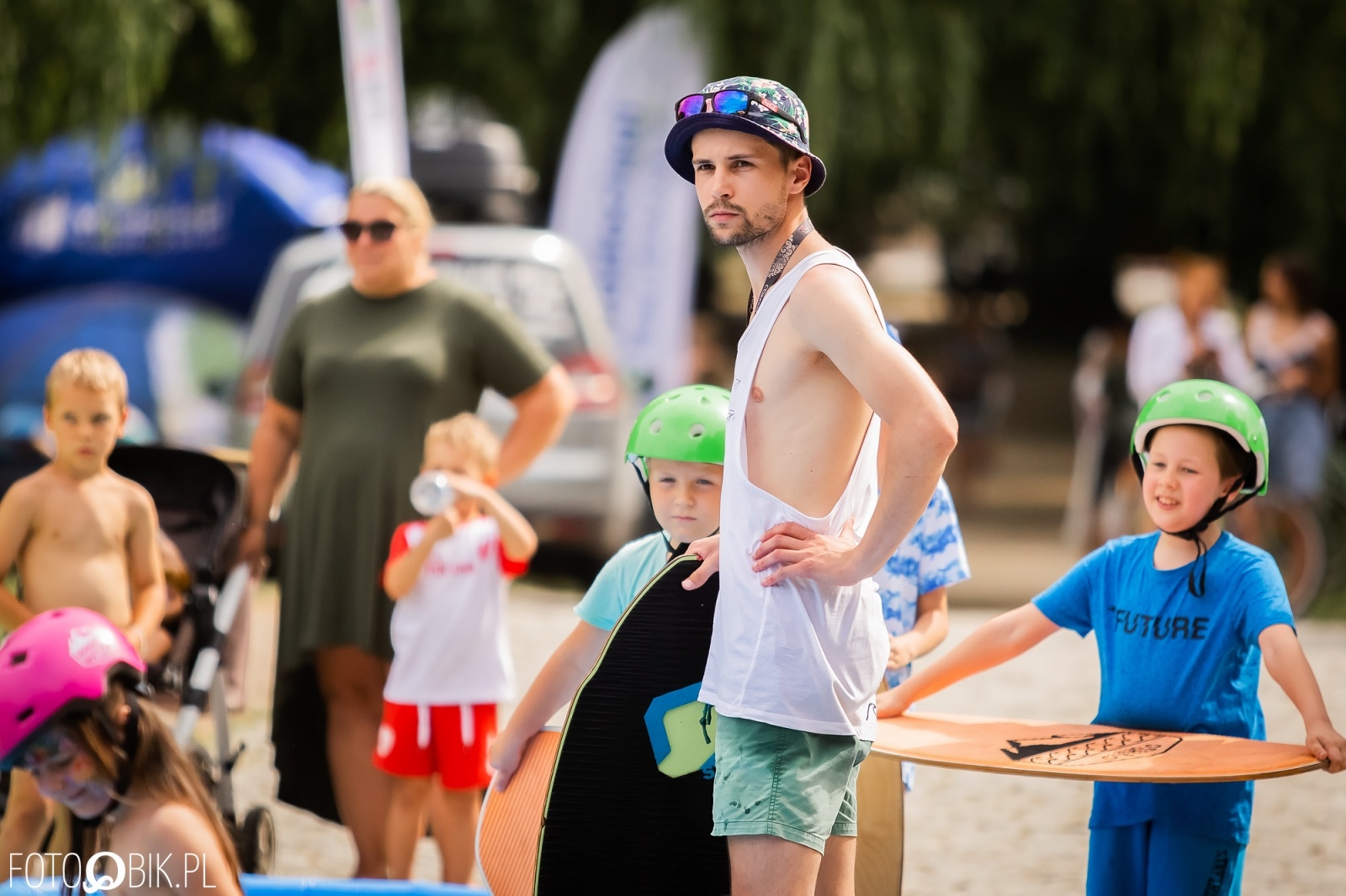 Zdjęcie w galerii na portalu naszraciborz.pl: Festiwal Górnej Odry przeniósł się do parku m. Roth wiadomości z regionu