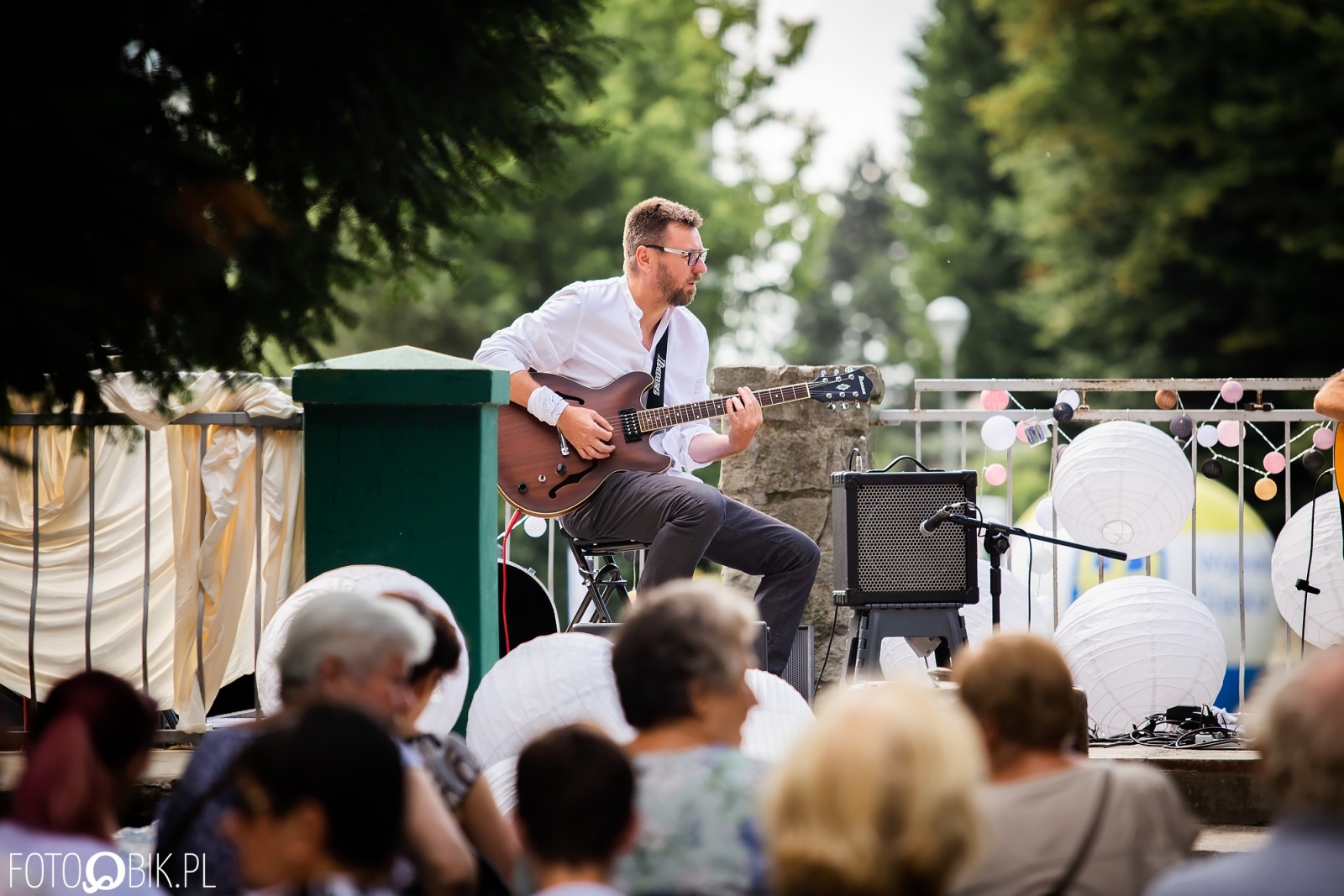 Zdjęcie w galerii na portalu naszraciborz.pl: Festiwal Górnej Odry przeniósł się do parku m. Roth wiadomości z regionu