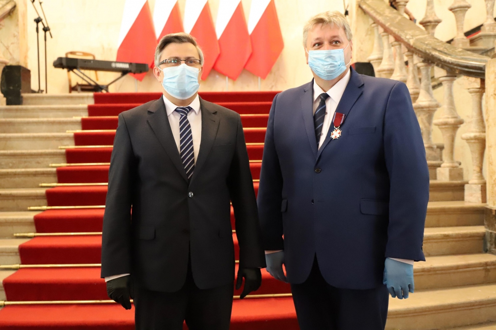 Zdjęcie w galerii na portalu naszraciborz.pl: Samorządowcy z Raciborszczyzny z odznaczeniami Prezydenta RP wiadomości z regionu