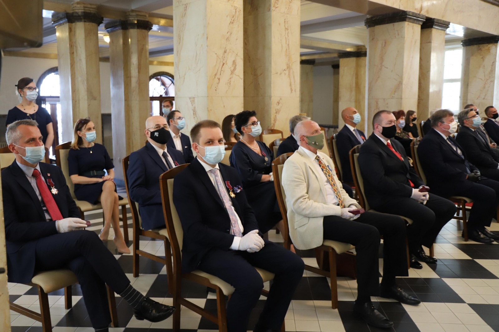 Zdjęcie w galerii na portalu naszraciborz.pl: Samorządowcy z Raciborszczyzny z odznaczeniami Prezydenta RP wiadomości z regionu