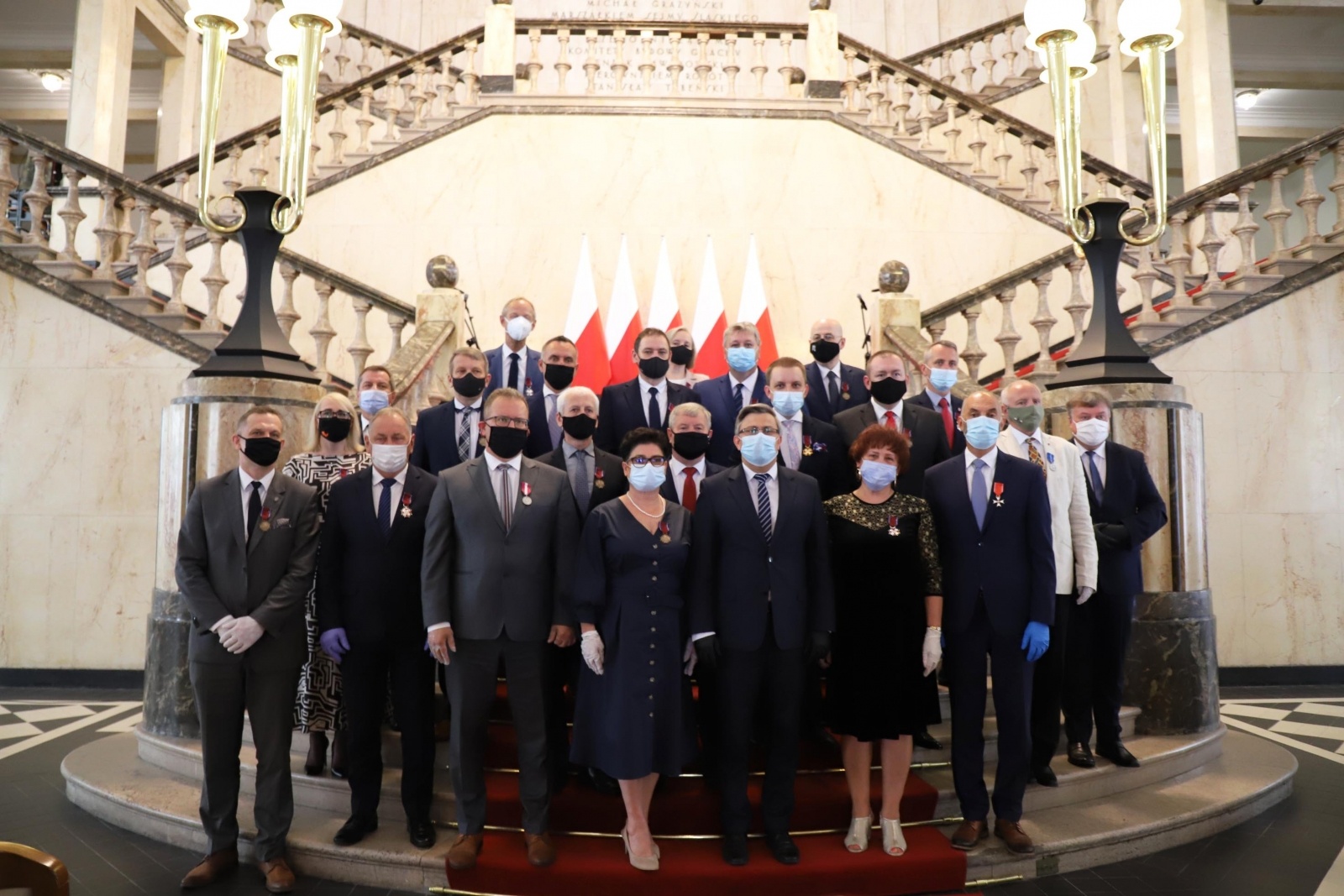 Zdjęcie w galerii na portalu naszraciborz.pl: Samorządowcy z Raciborszczyzny z odznaczeniami Prezydenta RP wiadomości z regionu