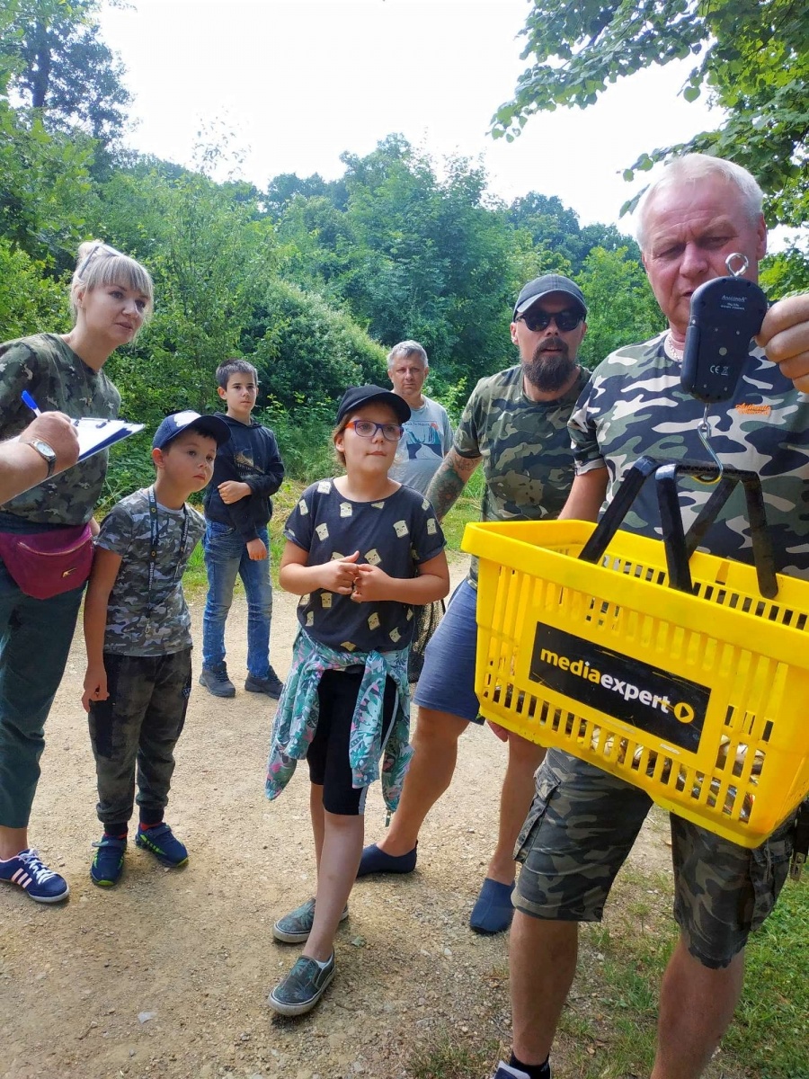Zdjęcie w galerii na portalu naszraciborz.pl: Czterdziestu wędkarzy rywalizowało na stawie pod Oborą wiadomości z regionu