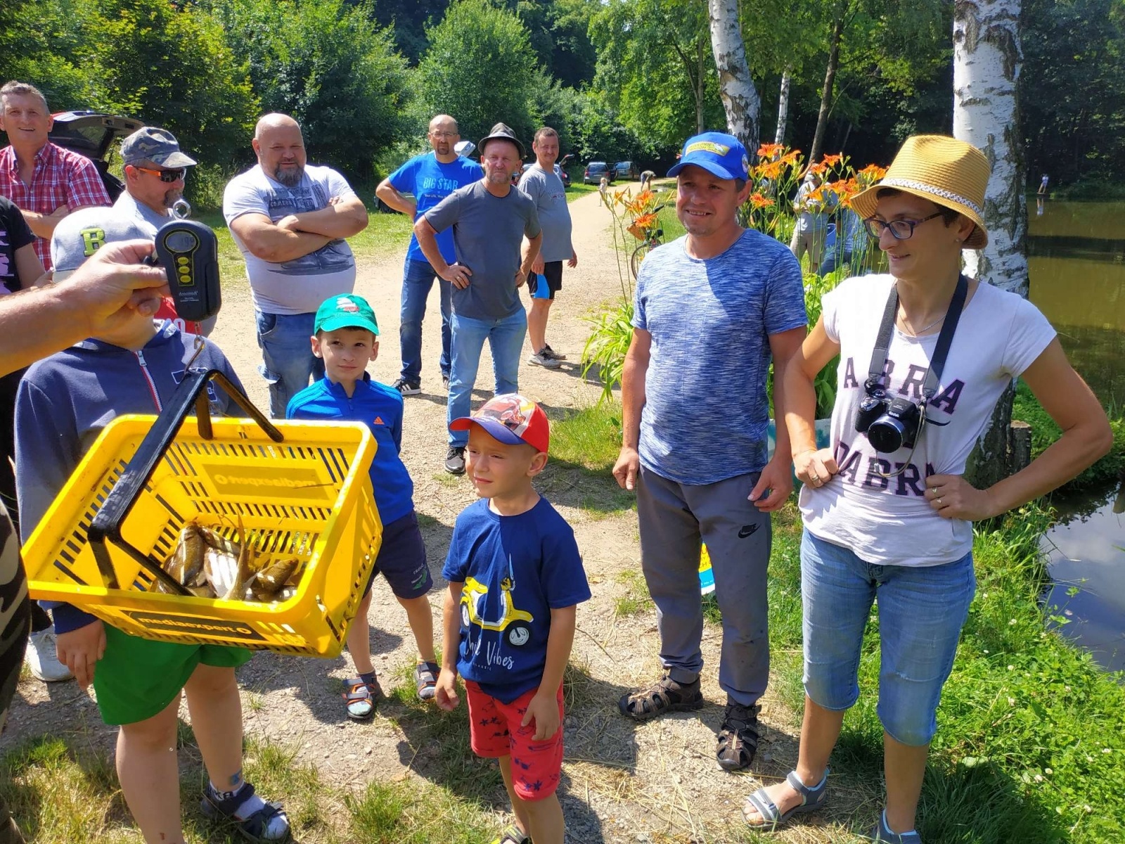 Zdjęcie w galerii na portalu naszraciborz.pl: Czterdziestu wędkarzy rywalizowało na stawie pod Oborą wiadomości z regionu