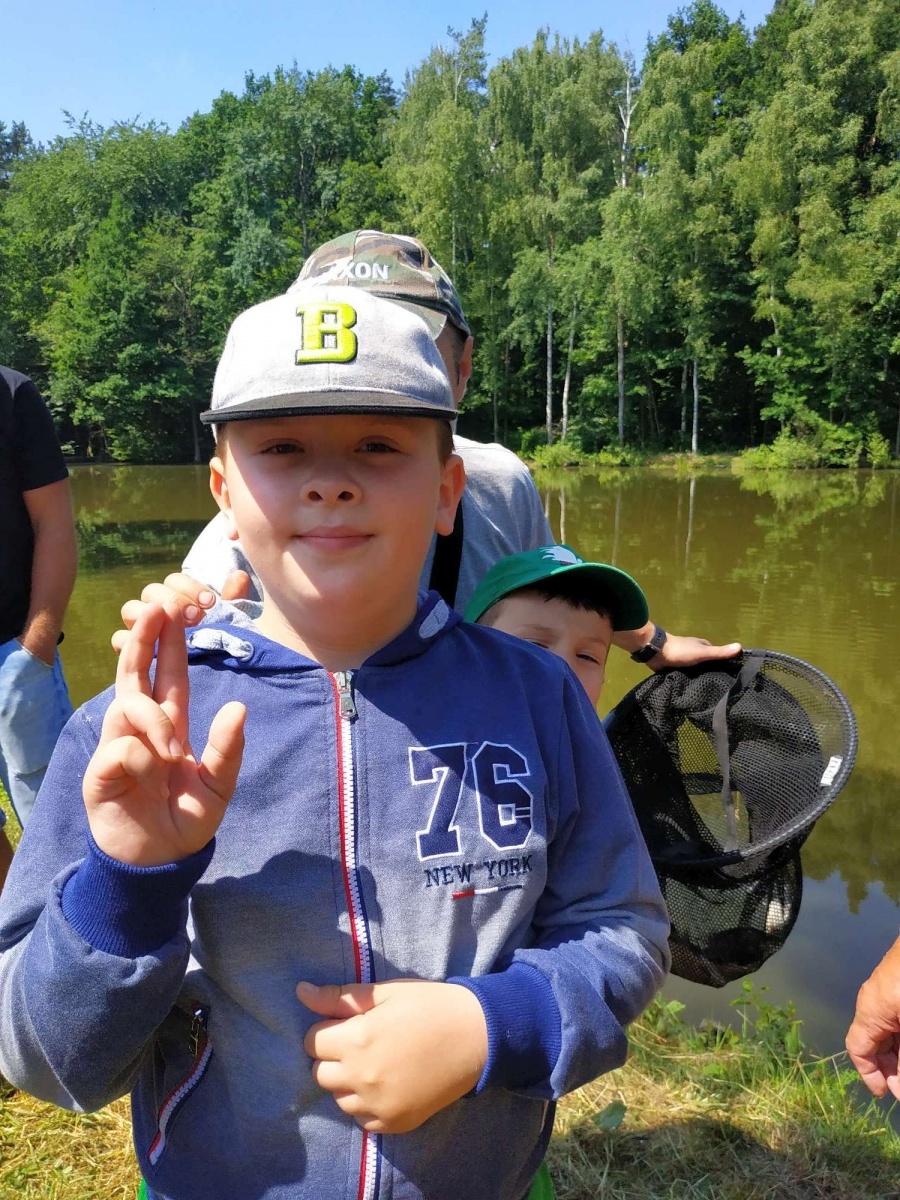 Zdjęcie w galerii na portalu naszraciborz.pl: Czterdziestu wędkarzy rywalizowało na stawie pod Oborą wiadomości z regionu
