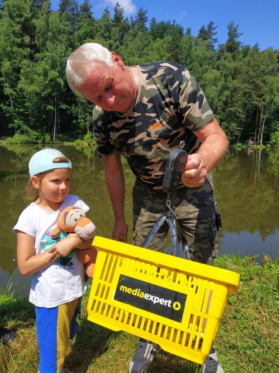 Zdjęcie w galerii na portalu naszraciborz.pl: Czterdziestu wędkarzy rywalizowało na stawie pod Oborą wiadomości z regionu