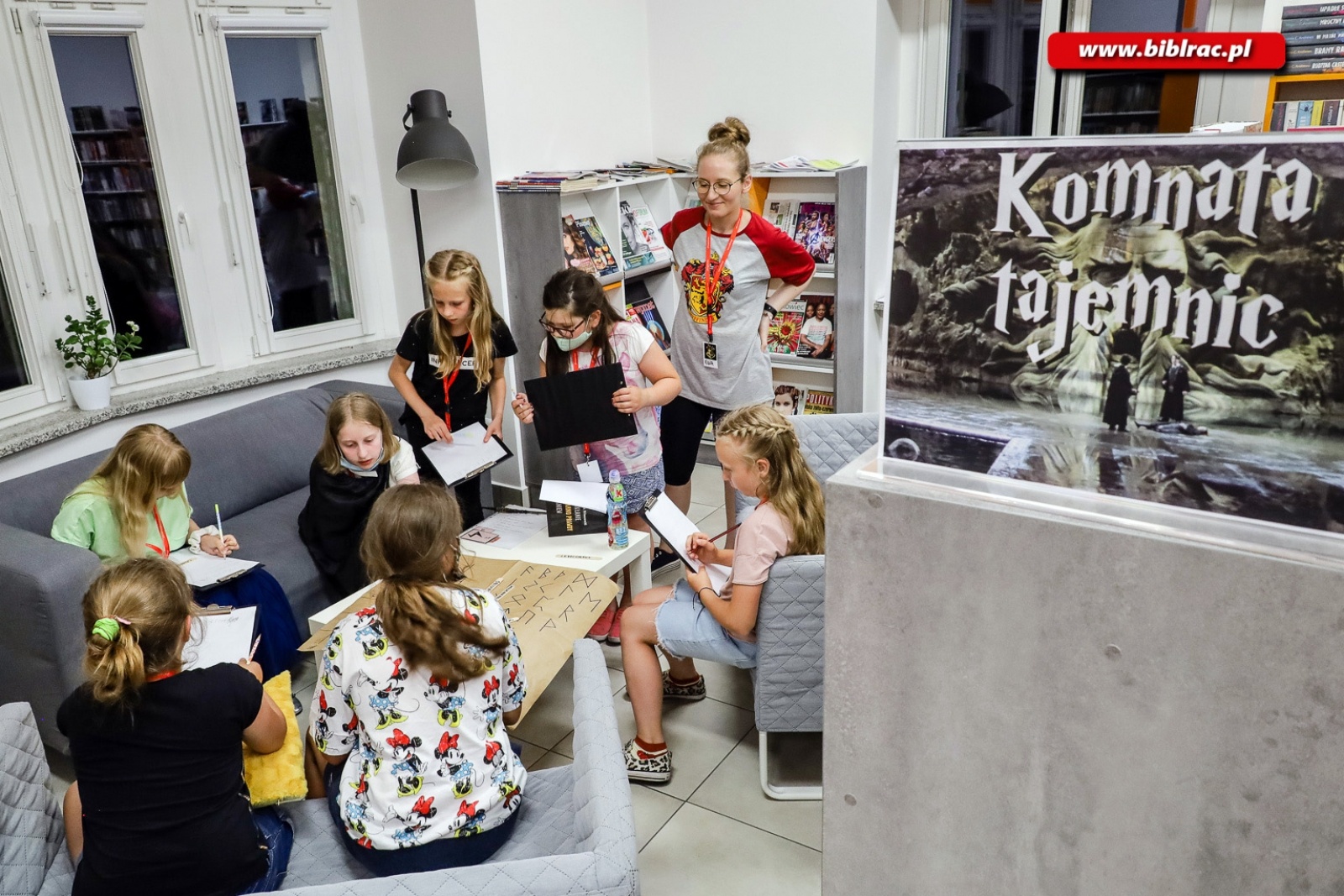 Zdjęcie w galerii na portalu naszraciborz.pl: Magiczna noc w raciborskiej bibliotece [FOTO] wiadomości z regionu