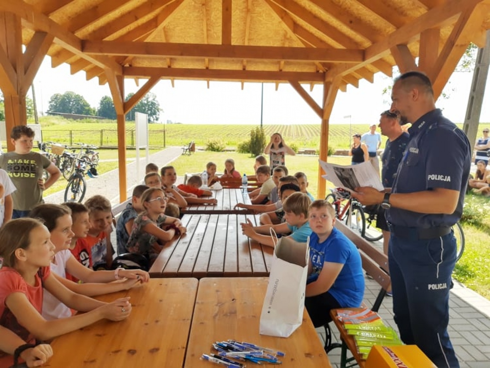 Zdjęcie w galerii na portalu naszraciborz.pl: Krzanowice. Kampania Bezpieczny skatepark dobiegła końca wiadomości z regionu
