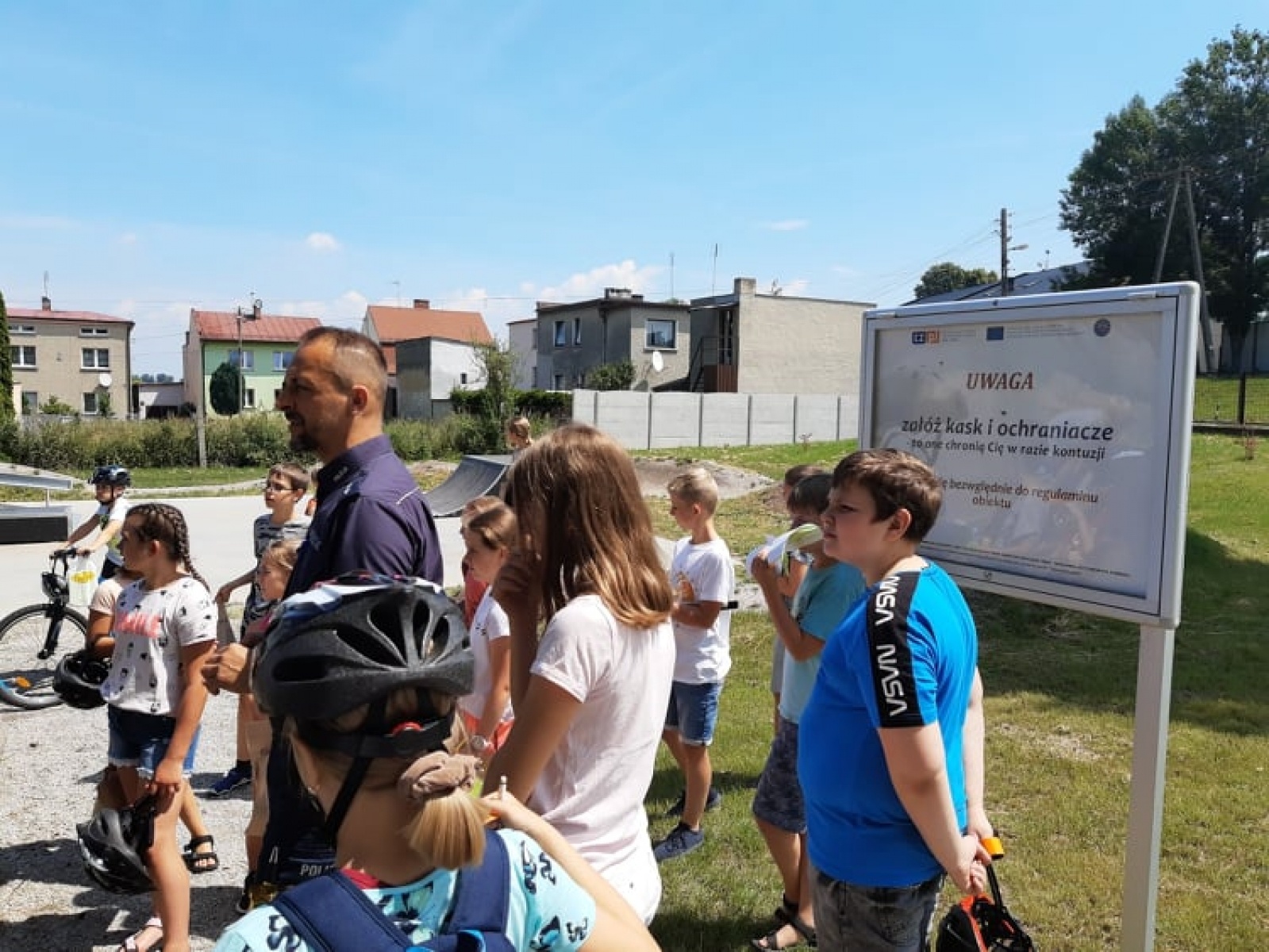 Zdjęcie w galerii na portalu naszraciborz.pl: Krzanowice. Kampania Bezpieczny skatepark dobiegła końca wiadomości z regionu