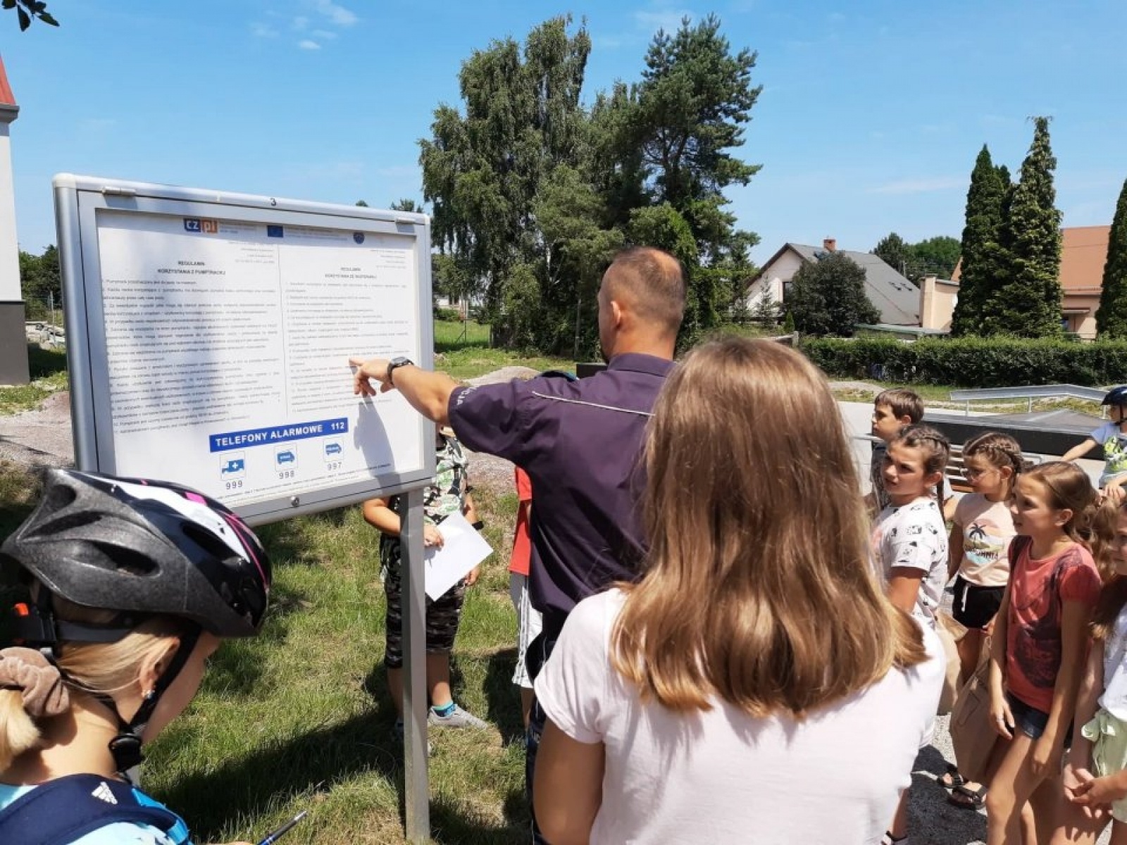 Zdjęcie w galerii na portalu naszraciborz.pl: Krzanowice. Kampania Bezpieczny skatepark dobiegła końca wiadomości z regionu