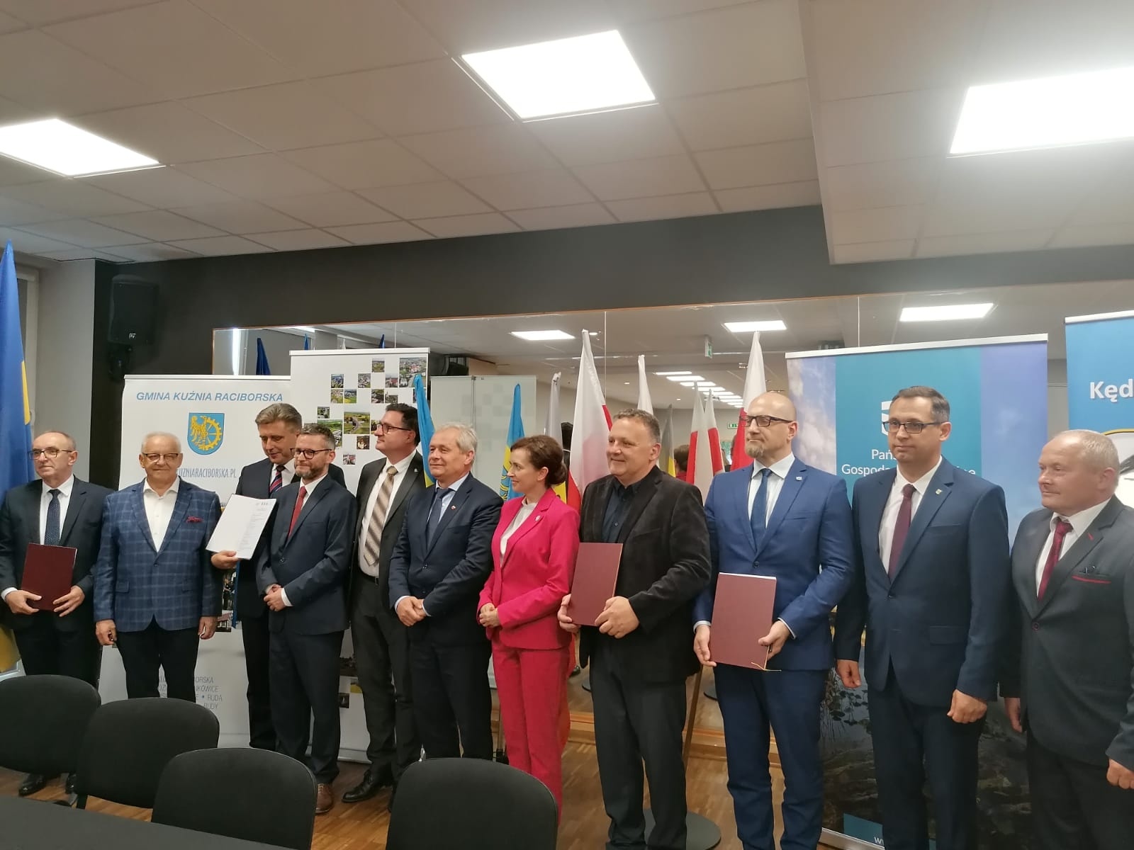 Zdjęcie w galerii na portalu naszraciborz.pl: Wody Polskie podpisały list intencyjny w sprawie budowy zbiornika Kotlarnia wiadomości z regionu