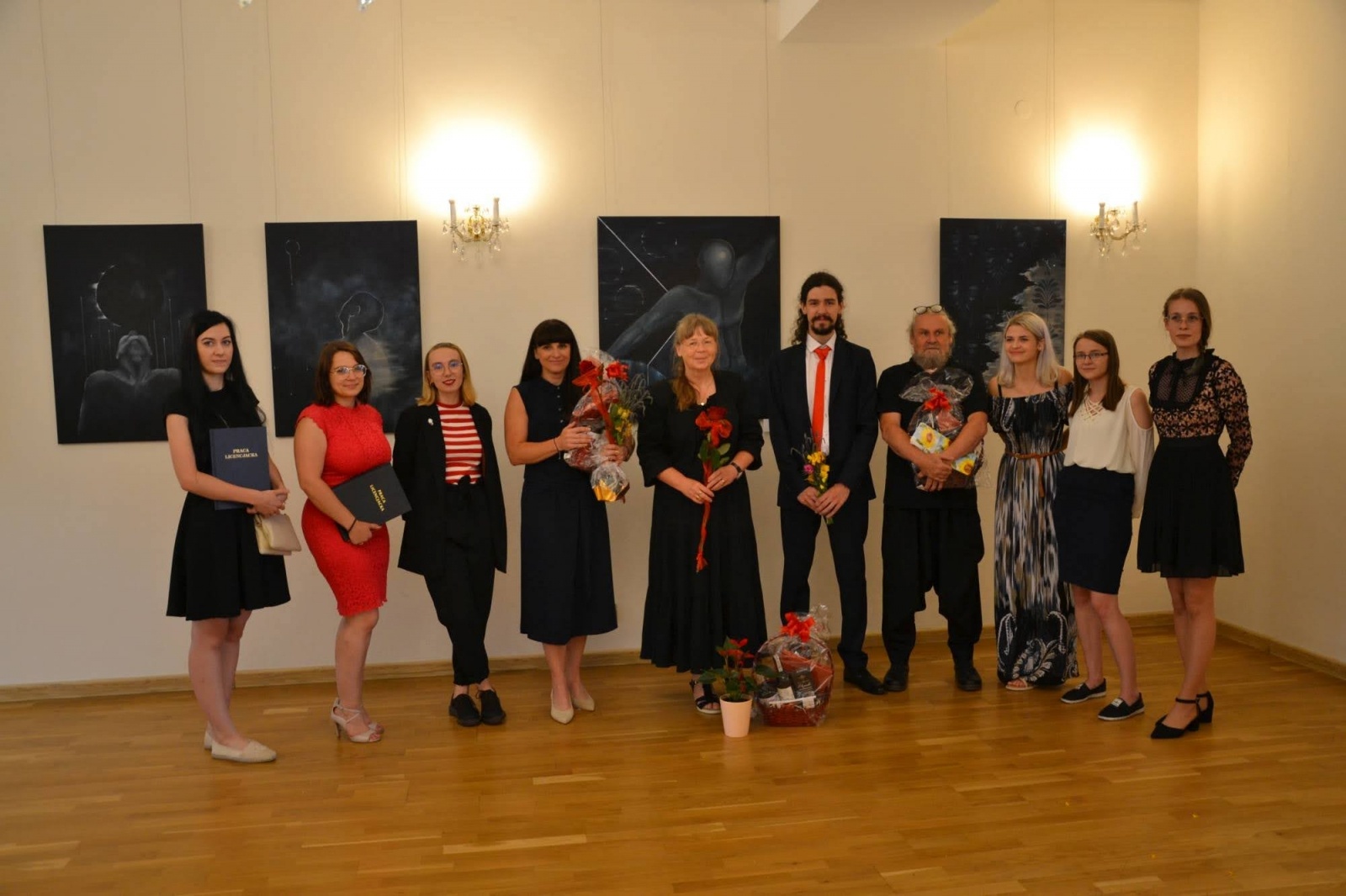 Zdjęcie w galerii na portalu naszraciborz.pl: Wystawa dyplomów artystycznych - wernisaż na Zamku Piastowskim wiadomości z regionu