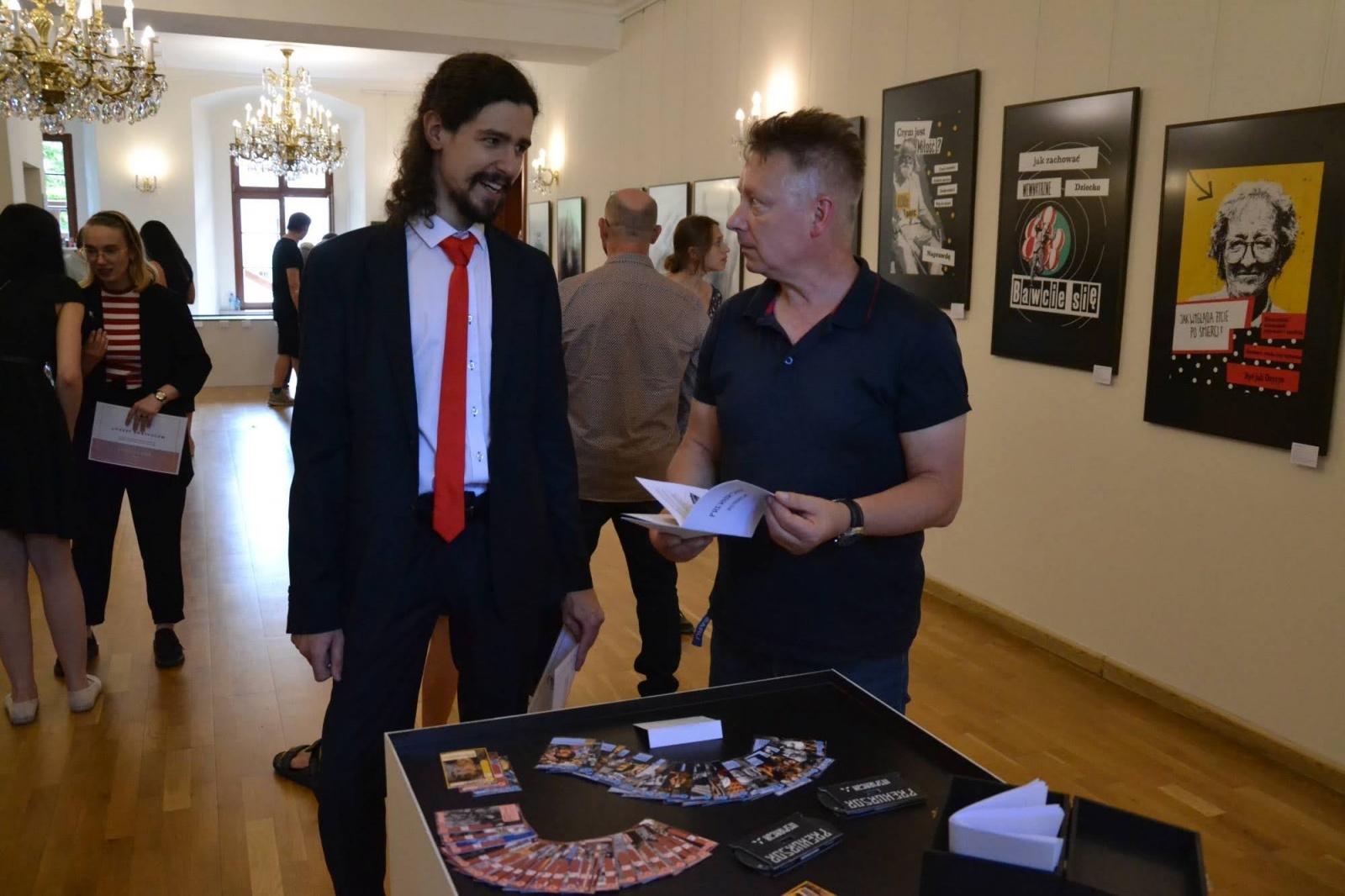 Zdjęcie w galerii na portalu naszraciborz.pl: Wystawa dyplomów artystycznych - wernisaż na Zamku Piastowskim wiadomości z regionu