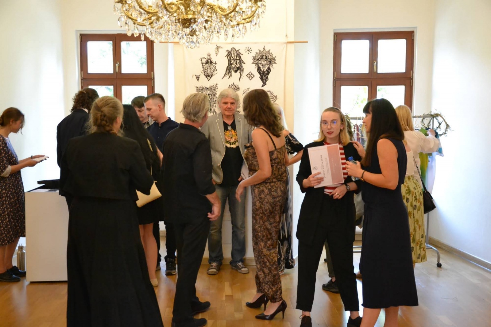 Zdjęcie w galerii na portalu naszraciborz.pl: Wystawa dyplomów artystycznych - wernisaż na Zamku Piastowskim wiadomości z regionu