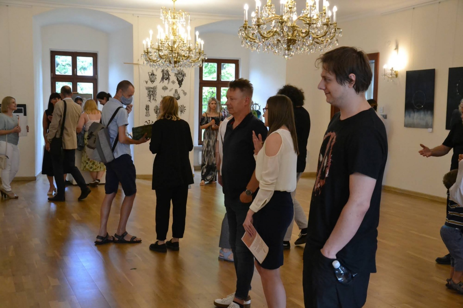 Zdjęcie w galerii na portalu naszraciborz.pl: Wystawa dyplomów artystycznych - wernisaż na Zamku Piastowskim wiadomości z regionu