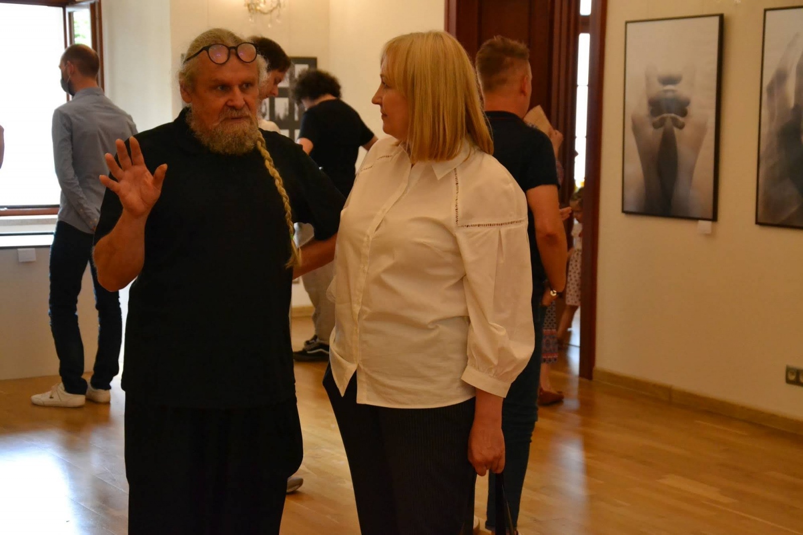 Zdjęcie w galerii na portalu naszraciborz.pl: Wystawa dyplomów artystycznych - wernisaż na Zamku Piastowskim wiadomości z regionu