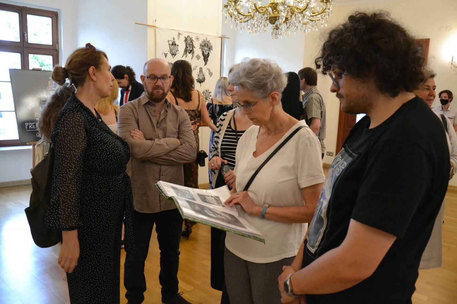 Zdjęcie w galerii na portalu naszraciborz.pl: Wystawa dyplomów artystycznych - wernisaż na Zamku Piastowskim wiadomości z regionu