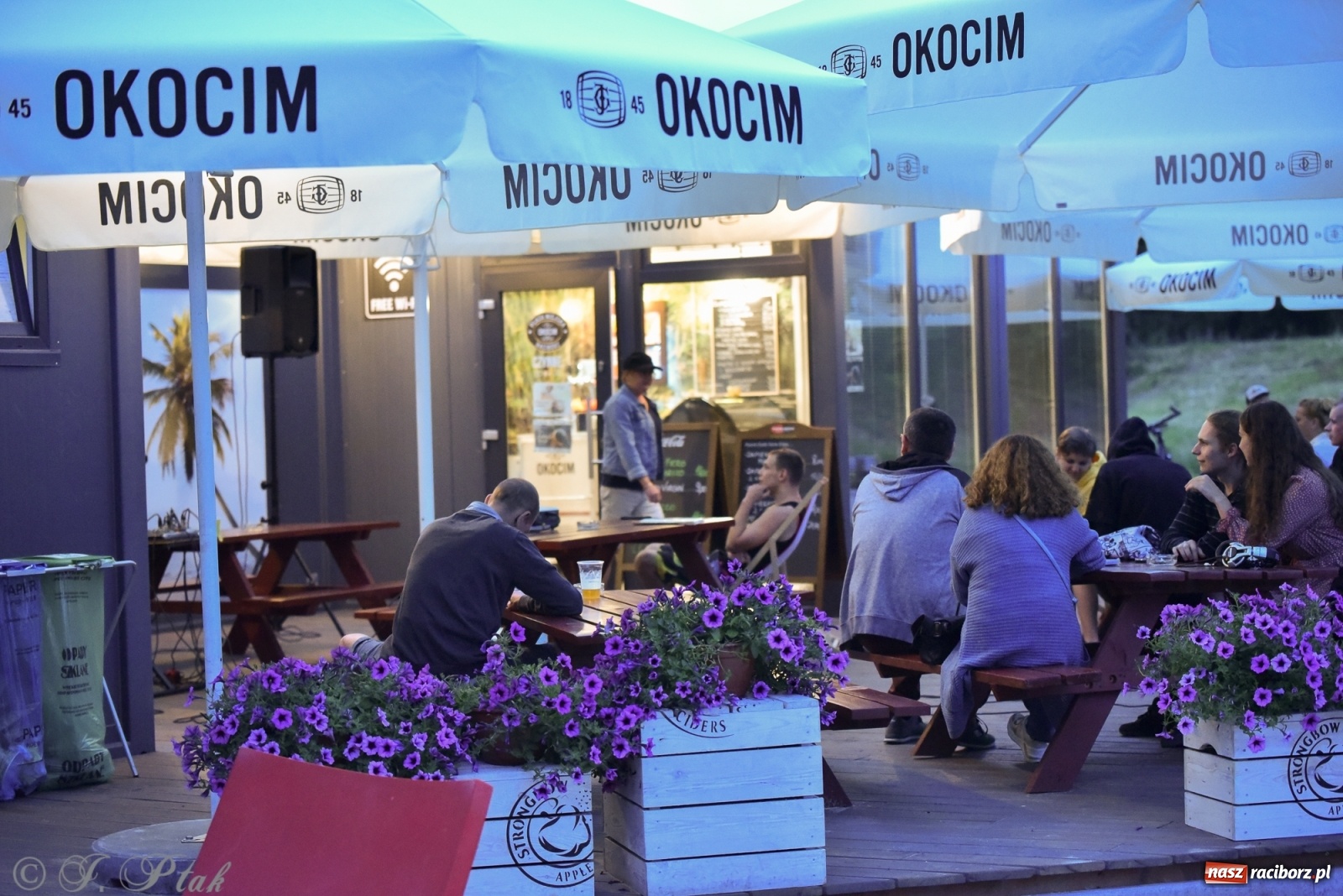 Zdjęcie w galerii na portalu naszraciborz.pl: Nowy operator plaży postawił na karaoke wiadomości z regionu