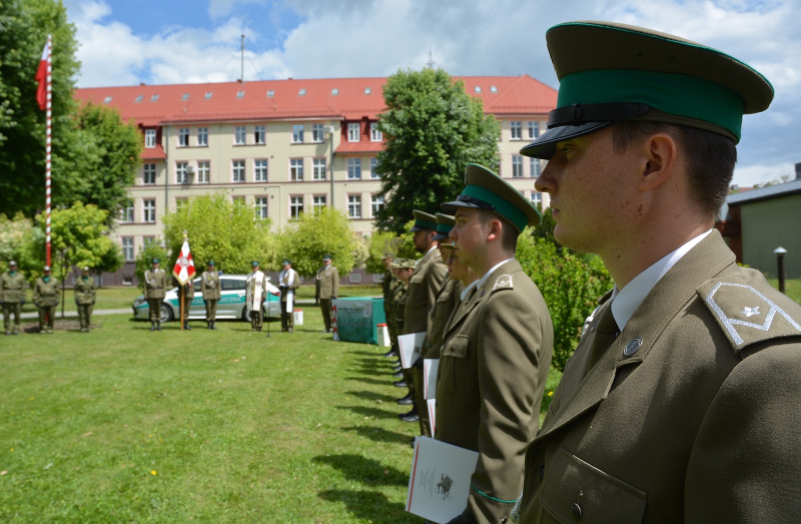 Zdjęcie w galerii na portalu naszraciborz.pl: Śląska Straż Graniczna z Raciborza wzmocniła swoje szeregi wiadomości z regionu