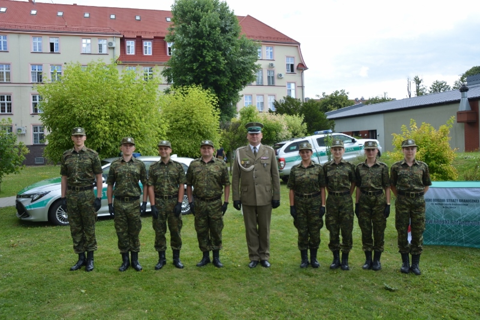 Zdjęcie w galerii na portalu naszraciborz.pl: Śląska Straż Graniczna z Raciborza wzmocniła swoje szeregi wiadomości z regionu