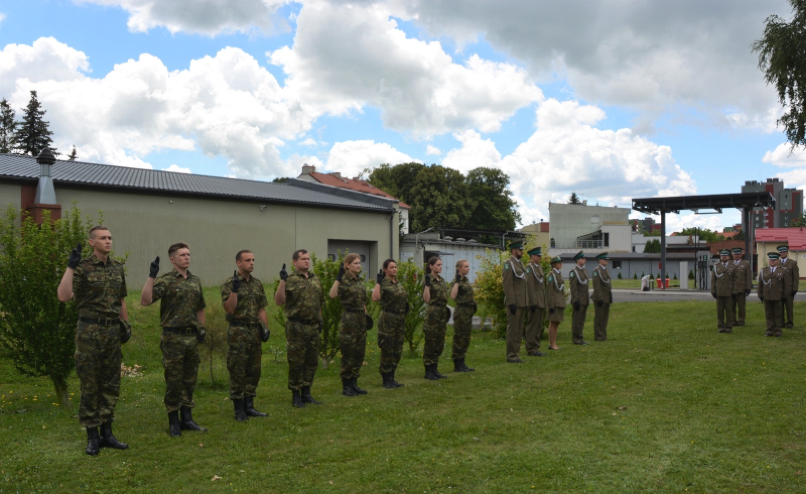 Zdjęcie w galerii na portalu naszraciborz.pl: Śląska Straż Graniczna z Raciborza wzmocniła swoje szeregi wiadomości z regionu