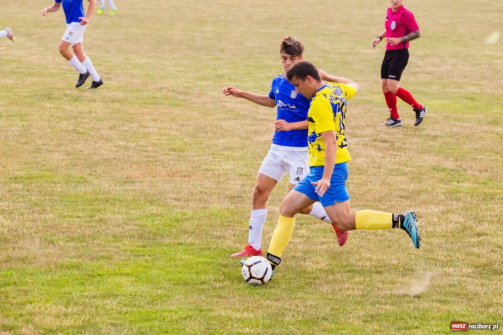 Zdjęcie w galerii na portalu naszraciborz.pl: Brzezie kontra Kuźnia. Spadek z hukiem po pogromie [FOTO] wiadomości z regionu