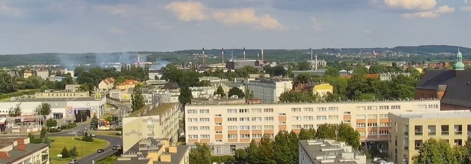 Zdjęcie w galerii na portalu naszraciborz.pl: Raport 998. Biały dym zaniepokoił przechodniów wiadomości z regionu