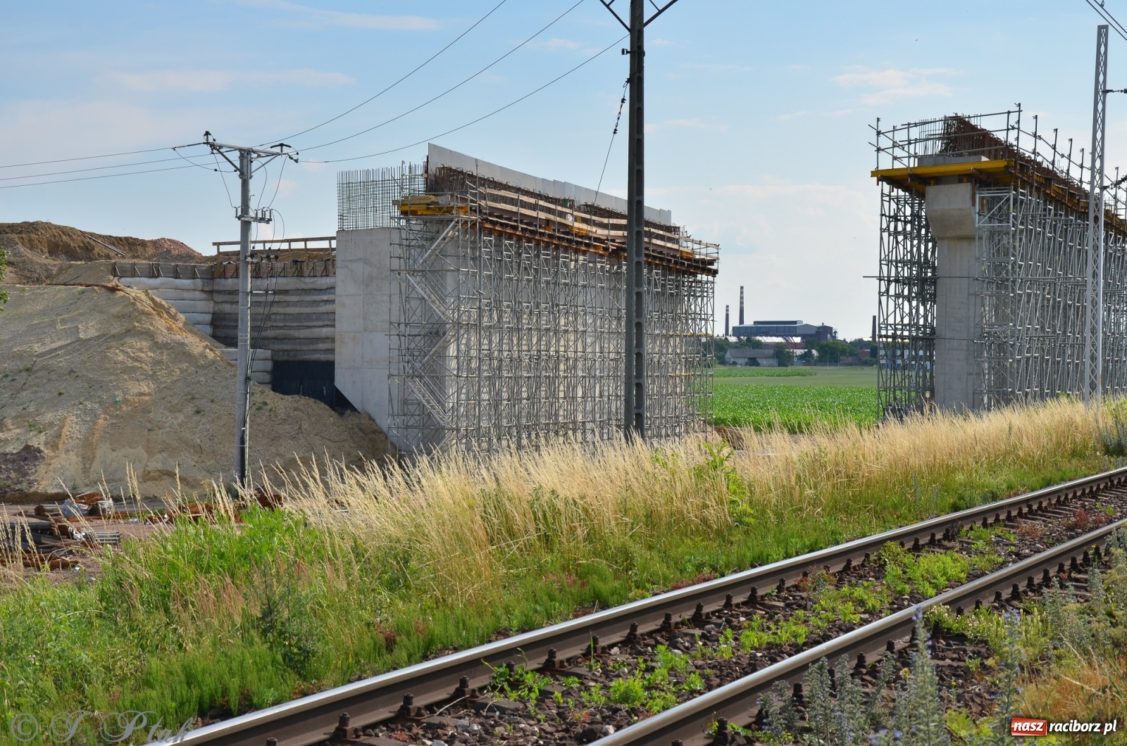 Zdjęcie w galerii na portalu naszraciborz.pl: Raport z budowy wschodniej obwodnicy [FOTO i WIDEO] wiadomości z regionu