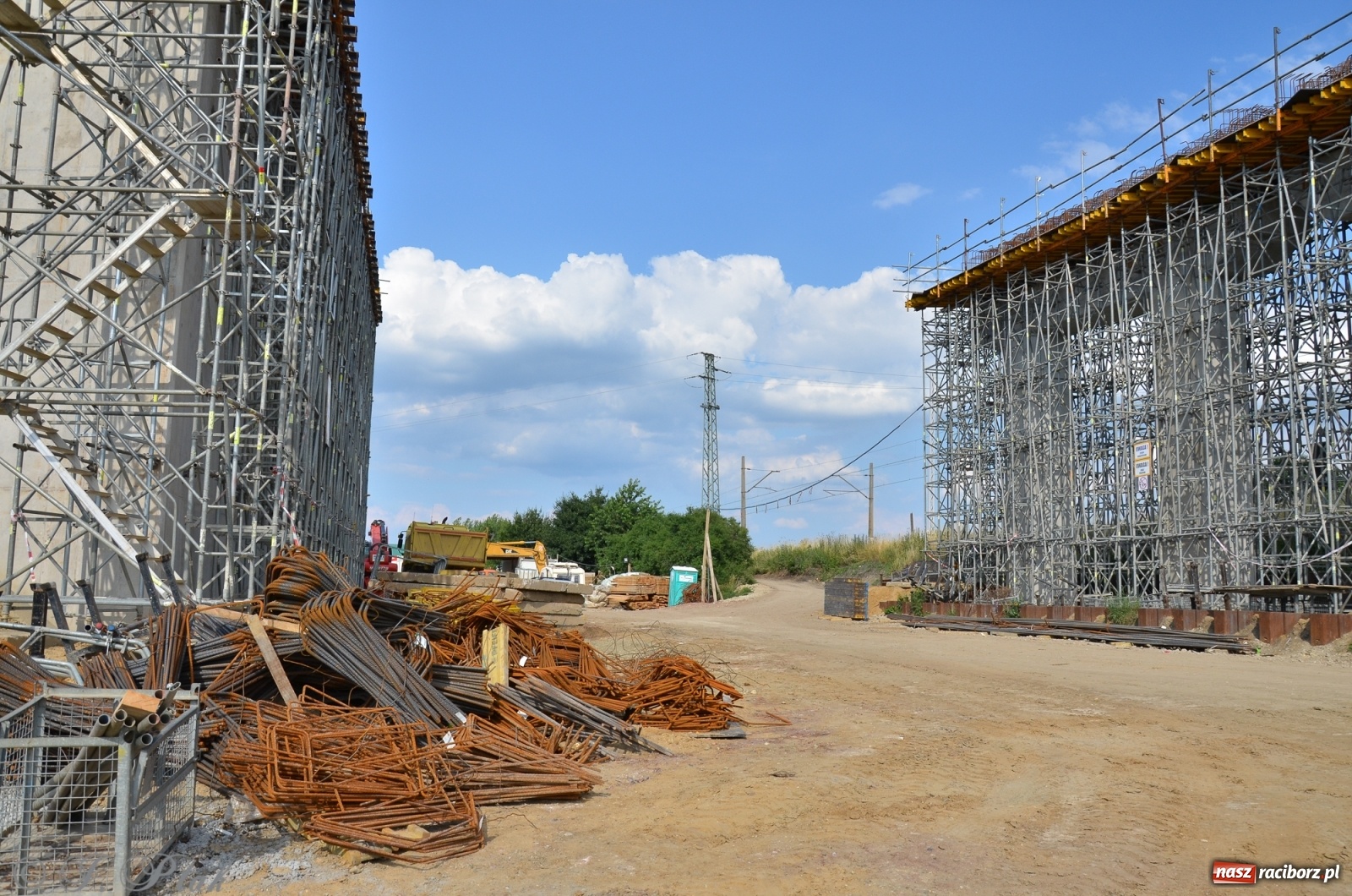 Zdjęcie w galerii na portalu naszraciborz.pl: Raport z budowy wschodniej obwodnicy [FOTO i WIDEO] wiadomości z regionu