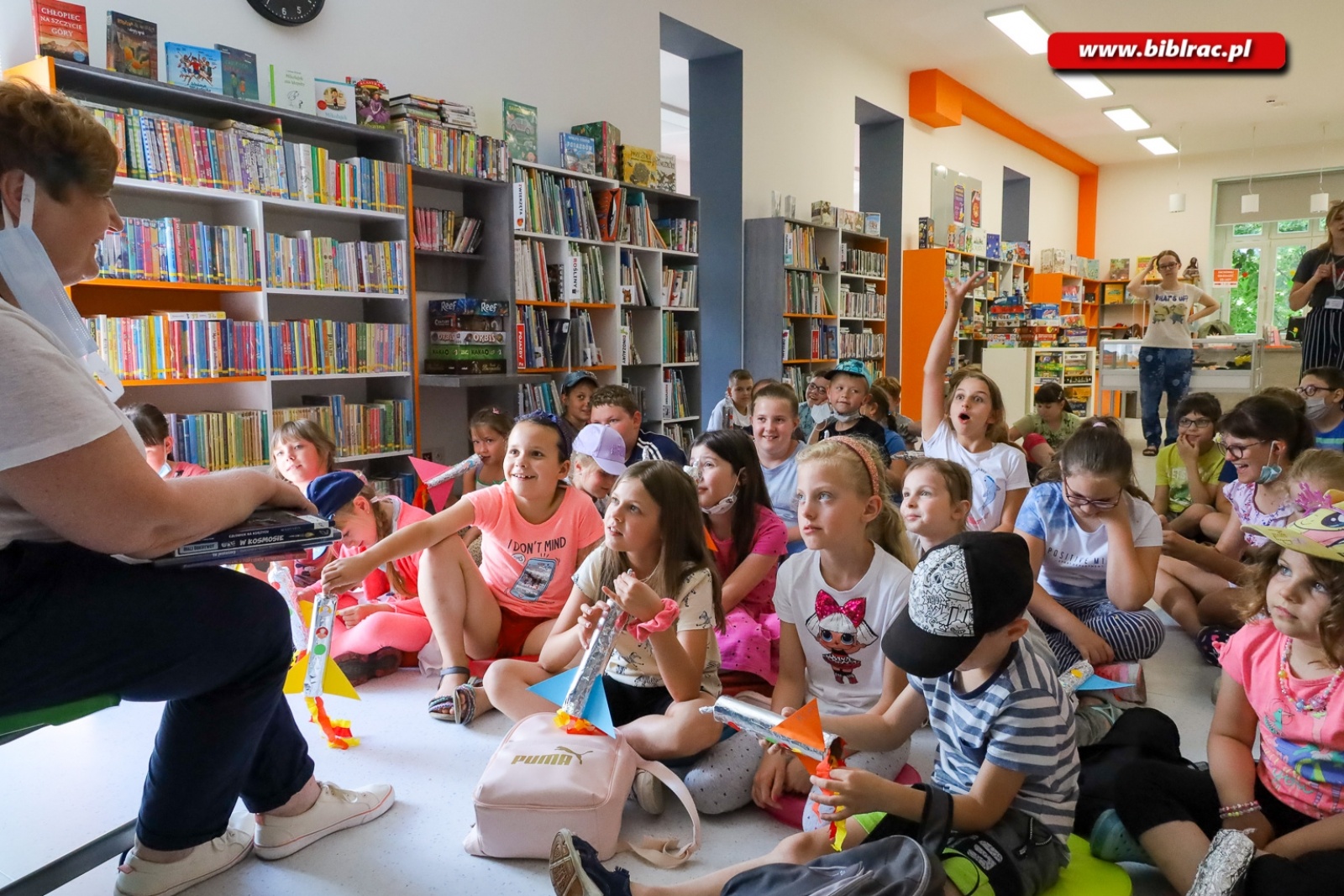 Zdjęcie w galerii na portalu naszraciborz.pl: Wystartowało Kosmiczne Lato z Biblioteką wiadomości z regionu