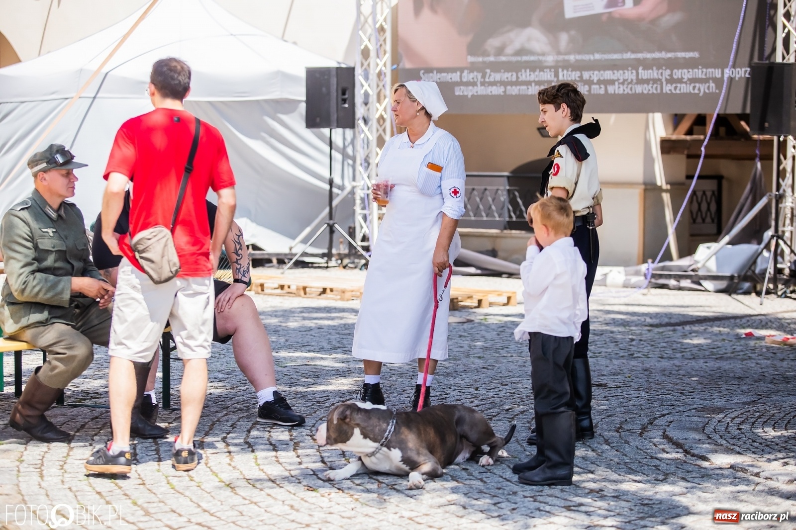 Zdjęcie w galerii na portalu naszraciborz.pl: Piknik militarny na raciborskim zamku [FOTO i WIDEO] wiadomości z regionu