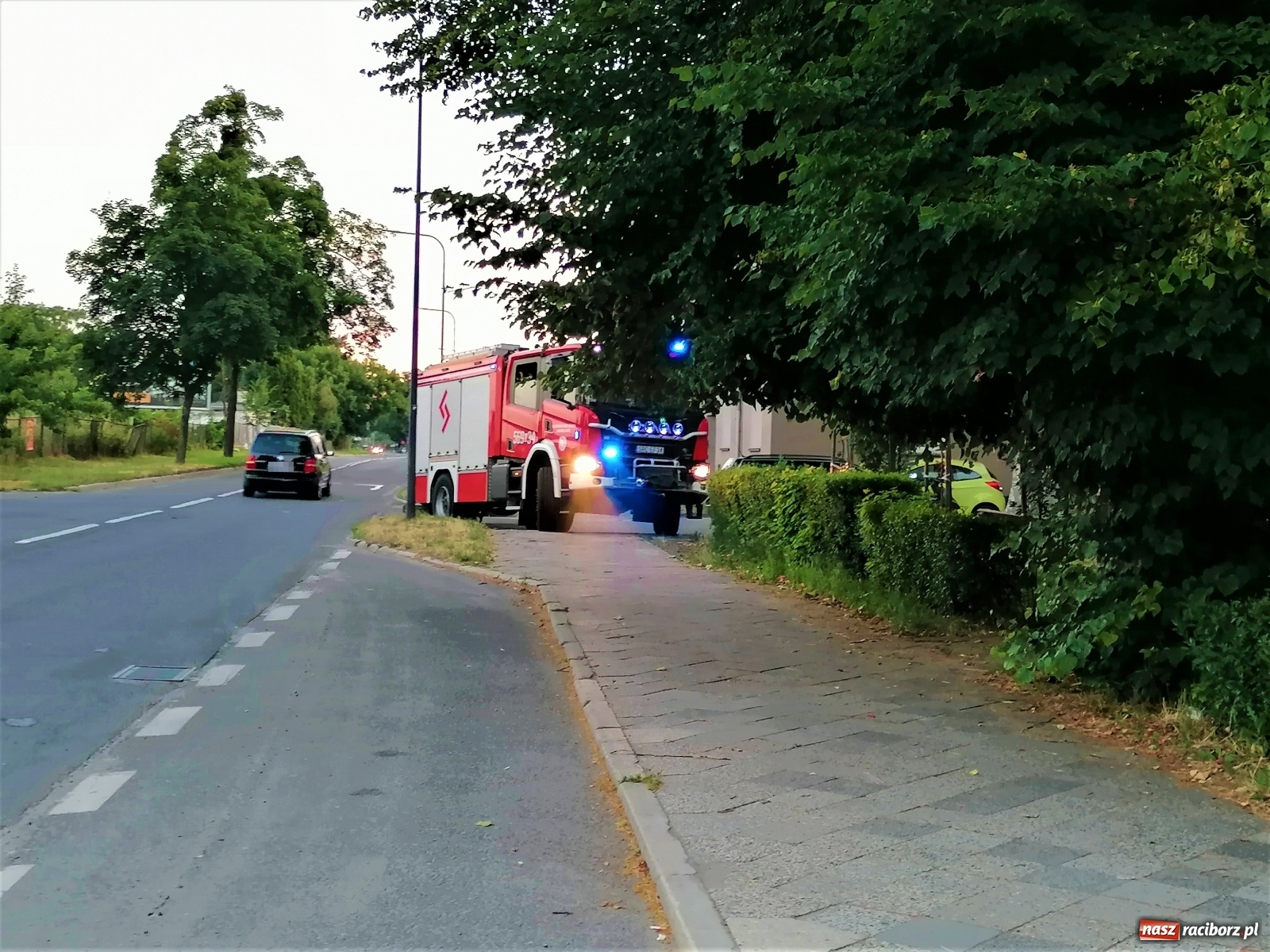 Zdjęcie w galerii na portalu naszraciborz.pl: Z akcji na akcję. Cztery strażackie interwencje w ciągu godziny wiadomości z regionu