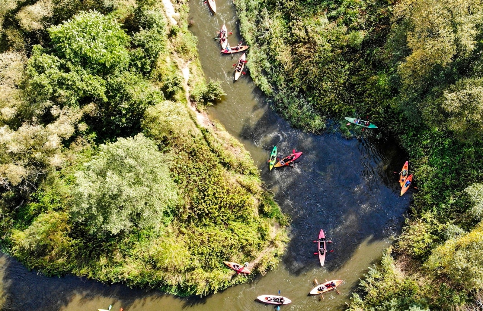 Zdjęcie w galerii na portalu naszraciborz.pl: Wielkie sprzątanie rzeki Rudy przy wsparciu PGE GiEK  wiadomości z regionu
