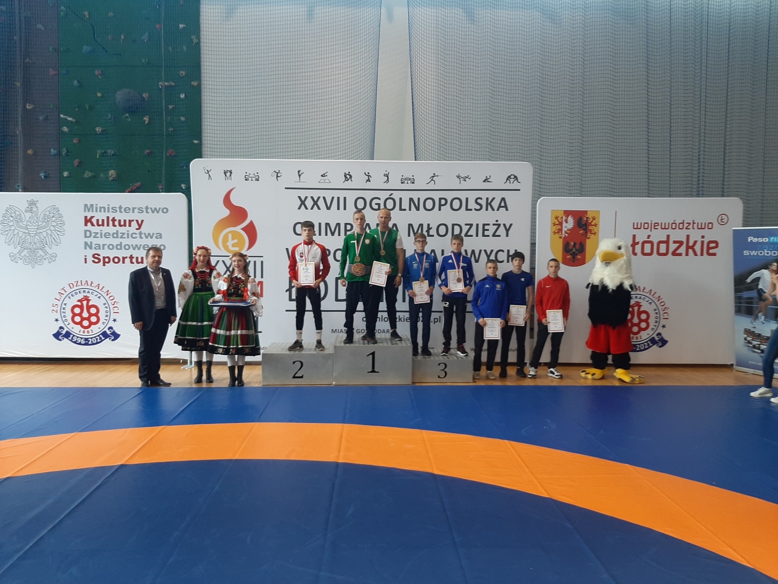 Zdjęcie w galerii na portalu naszraciborz.pl: Olimpiada Młodzieży w zapasach. Rewelacyjne wyniki zawodników MKZ Unii Racibórz wiadomości z regionu