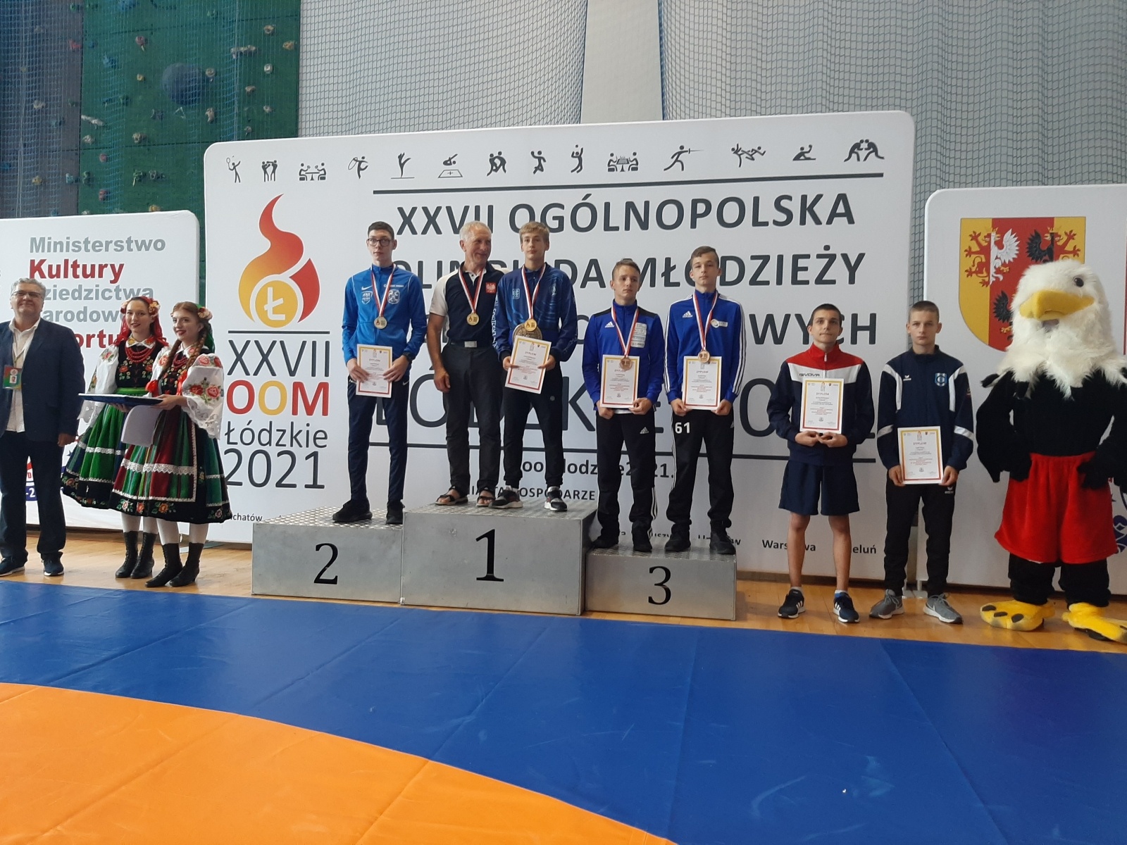 Zdjęcie w galerii na portalu naszraciborz.pl: Olimpiada Młodzieży w zapasach. Rewelacyjne wyniki zawodników MKZ Unii Racibórz wiadomości z regionu