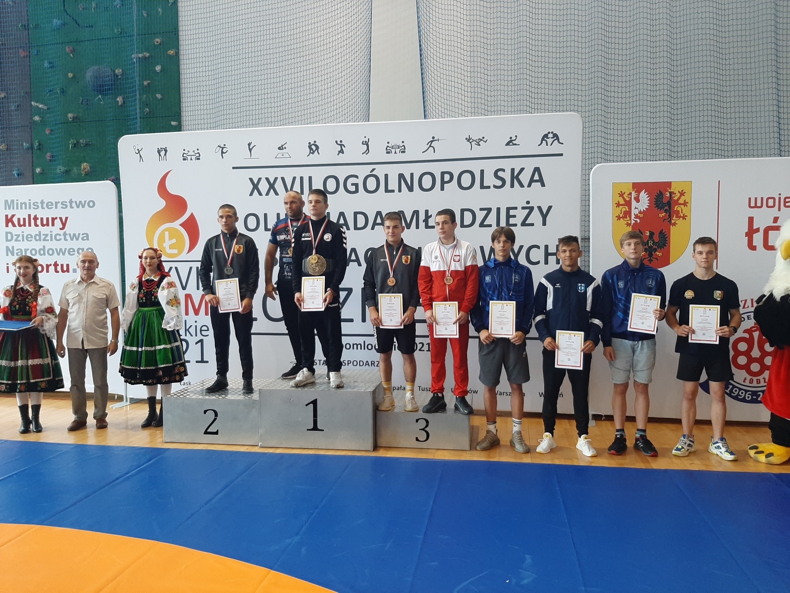 Zdjęcie w galerii na portalu naszraciborz.pl: Olimpiada Młodzieży w zapasach. Rewelacyjne wyniki zawodników MKZ Unii Racibórz wiadomości z regionu