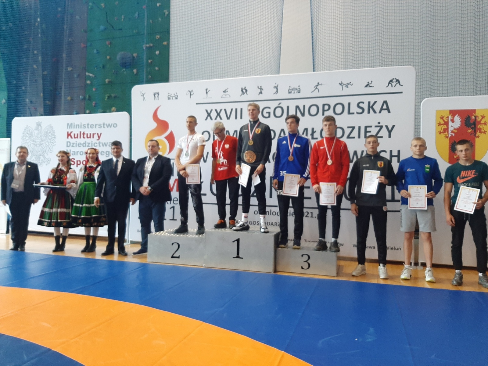 Zdjęcie w galerii na portalu naszraciborz.pl: Olimpiada Młodzieży w zapasach. Rewelacyjne wyniki zawodników MKZ Unii Racibórz wiadomości z regionu