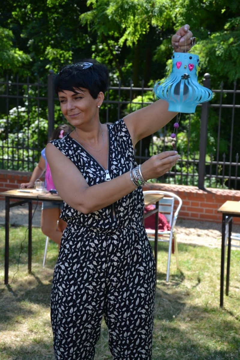 Zdjęcie w galerii na portalu naszraciborz.pl: W kraju kwitnącej wiśni. Na zamku robili lampiony wiadomości z regionu